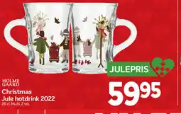 Din Isenkræmmer Holme gaard christmas jule hotdrink 2022 tilbud