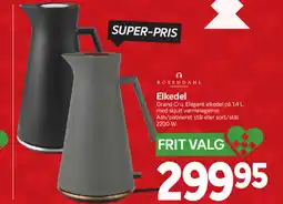 Din Isenkræmmer Rosendahl elkedel tilbud