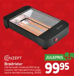 Din Isenkræmmer CONZEPT Brødrister tilbud