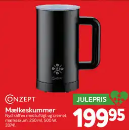 Din Isenkræmmer ONZEPT Mælkeskummer tilbud