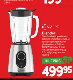 Din Isenkræmmer Conzept blender tilbud