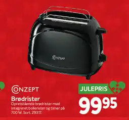 Din Isenkræmmer Onzept brødrister tilbud