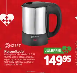 Din Isenkræmmer CONZEPT Rejseelkedel tilbud