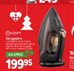 Din Isenkræmmer Conzept strygejern tilbud