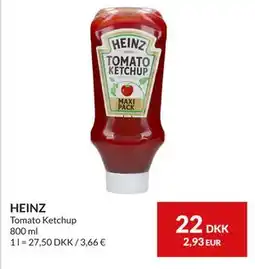 Nielsen's Discount HEINZ, DKK 22 tilbud