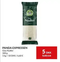 Nielsen's Discount PANDA EXPRESSEN, DKK 5 tilbud