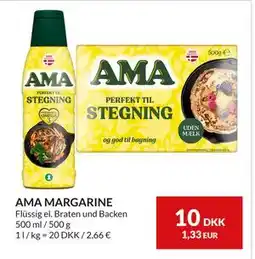 Nielsen's Discount AMA MARGARINE, DKK 10 tilbud