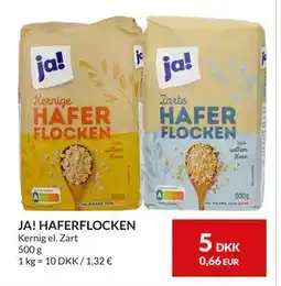 Nielsen's Discount JA! HAFERFLOCKEN, DKK 5 tilbud