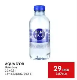 Nielsen's Discount AQUA D’OR, DKK 29 tilbud