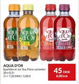 Nielsen's Discount AQUA D’OR, DKK 45 tilbud
