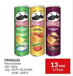 Nielsen's Discount PRINGLES, DKK 13 tilbud