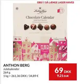 Nielsen's Discount ANTHON BERG, DKK 69 tilbud