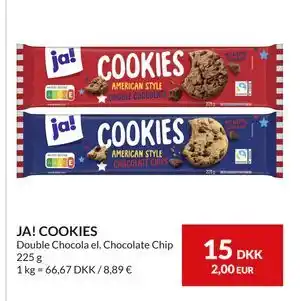 Nielsen's Discount JA! COOKIES, DKK 15 tilbud