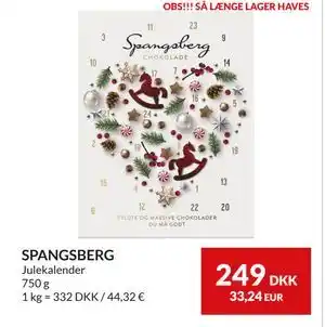 Nielsen's Discount SPANGSBERG, DKK 249 tilbud
