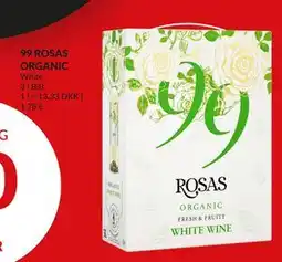 Nielsen's Discount 99 ROSAS ORGANIC, DKK 40 tilbud