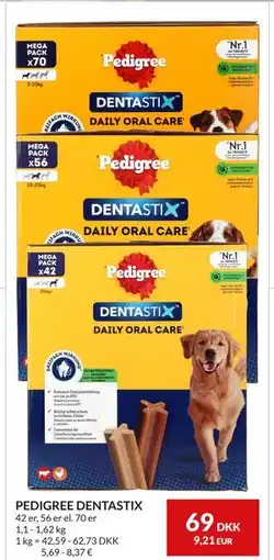 Nielsen's Discount PEDIGREE DENTASTIX, DKK 69 tilbud