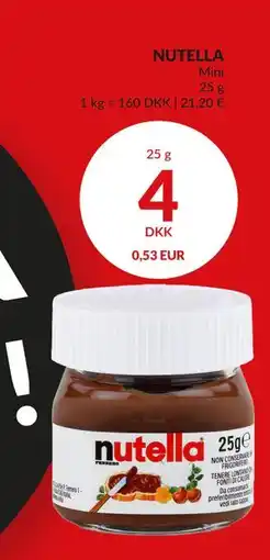 Nielsen's Discount NUTELLA, DKK 4 tilbud