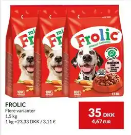 Nielsen's Discount FROLIC, DKK 35 tilbud