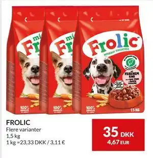 Nielsen's Discount FROLIC, DKK 35 tilbud