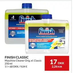 Nielsen's Discount FINISH CLASSIC, DKK 17 tilbud