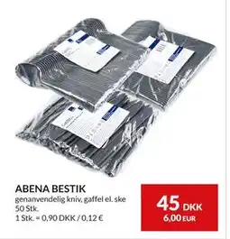 Nielsen's Discount ABENA BESTIK, DKK 45 tilbud