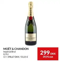 Nielsen's Discount MOËT & CHANDON, DKK 299 tilbud