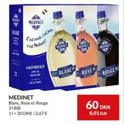 Nielsen's Discount MEDINET, DKK 60 tilbud