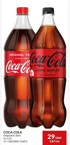 Nielsen's Discount COCA-COLA, DKK 29 tilbud