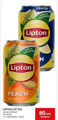 Nielsen's Discount LIPTON ICE TEA, DKK 80 tilbud