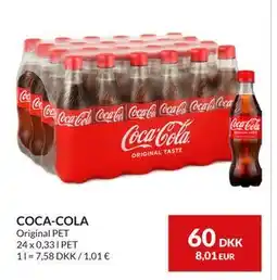 Nielsen's Discount COCA-COLA, DKK 60 tilbud