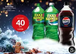 Nielsen's Discount PEPSI | FAXE KONDI, DKK 40 tilbud