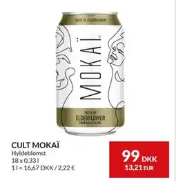 Nielsen's Discount CULT MOKAÏ, DKK 99 tilbud