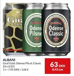 Nielsen's Discount ALBANI, DKK 63 tilbud