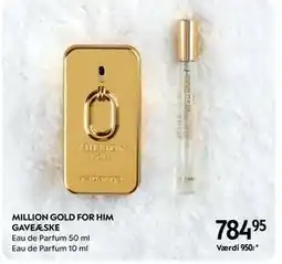 Matas MILLION GOLD FOR HIM GAVEÆSKE, DKK 784.95 tilbud