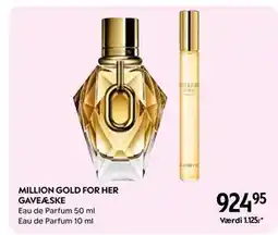 Matas MILLION GOLD FOR HER GAVEÆSKE, DKK 924.95 tilbud