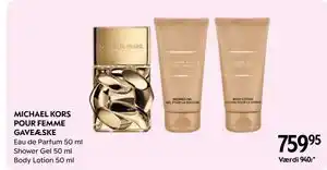 Matas MICHAEL KORS POUR FEMME GAVEÆSKE, DKK 759.95 tilbud