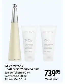 Matas ISSEY MIYAKE L’EAU D’ISSEY GAVEÆSKE, DKK 739.95 tilbud