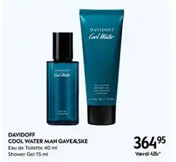Matas DAVIDOFF COOL WATER MAN GAVEÆSKE, DKK 364.95 tilbud