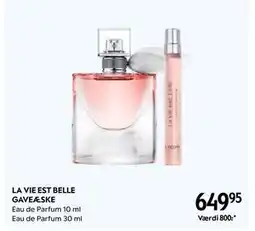 Matas LA VIE EST BELLE GAVEÆSKE, DKK 649.95 tilbud