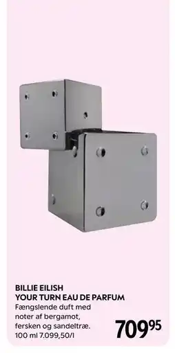 Matas BILLIE EILISH YOUR TURN EAU DE PARFUM, DKK 709.95 tilbud
