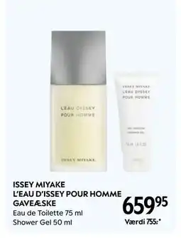 Matas ISSEY MIYAKE L’EAU D’ISSEY POUR HOMME GAVEÆSKE, DKK 659.95 tilbud