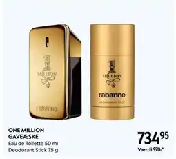 Matas ONE MILLION GAVEÆSKE, DKK 734.95 tilbud