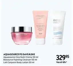 Matas AQUASOURCE PS GAVEÆSKE, DKK 329.95 tilbud