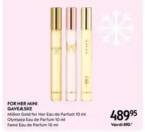 Matas FOR HER MINI GAVEÆSKE, DKK 489.95 tilbud