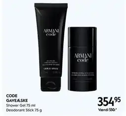 Matas CODE GAVEÆSKE, DKK 354.95 tilbud