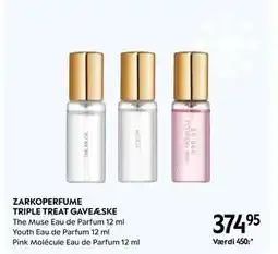 Matas ZARKOPERFUME TRIPLE TREAT GAVEÆSKE, DKK 374.95 tilbud