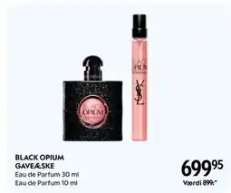 Matas BLACK OPIUM GAVEÆSKE, DKK 699.95 tilbud