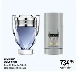 Matas INVICTUS GAVEÆSKE, DKK 734.95 tilbud