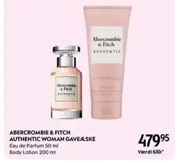 Matas ABERCROMBIE & FITCH AUTHENTIC WOMAN GAVEÆSKE, DKK 479.95 tilbud