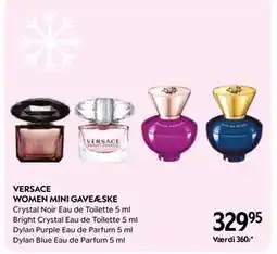 Matas VERSACE WOMEN MINI GAVEÆSKE, DKK 329.95 tilbud